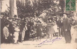 30 Besseges - Fete Locale 1er Septembre 1912 - Le Nid  Goat Cart - Bessèges