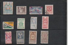 Polen  1919-1939 Republik  Vignetten 12 Verschiedene Siehe Bild - Labels