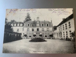 GURGY CHATEAU DE LA MOTTE BOURGOIN-LENOBLE PHOT 89 YONNE CPA 1905 - Gurgy