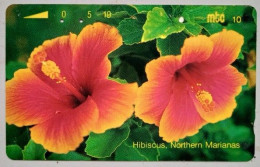 Northern Mariana Island MTC 10 Units " Hibiscus "" - Mariannes