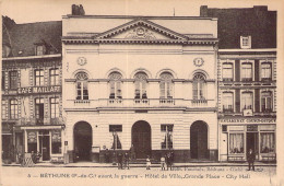 FRANCE - 62 - BETHUNE - Avant La Guerre - Hôtel De Ville - Grande Place - Edit Fauchois - Carte Postale Animée - Bethune