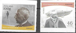 NORWAY, 2022, MNH, POLAR EXPLORERS, ANTARCTIC, ROALD AMUNDSEN,2v - Polar Explorers & Famous People