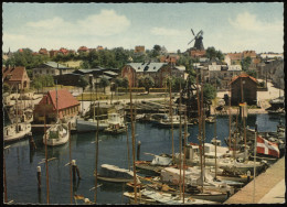 (B3323) AK Laboe (Krs. Plön), Hafen Mit Windmühle - Laboe