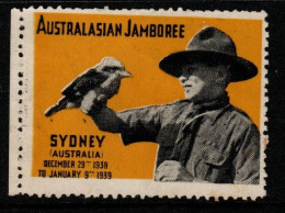 Australia 1938 Australasian Jamboree  Mint Sticker - Other & Unclassified