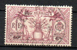 Col33 Colonie Nouvelles Hébrides N° 96 Oblitéré Cote : 7,00 € - Used Stamps