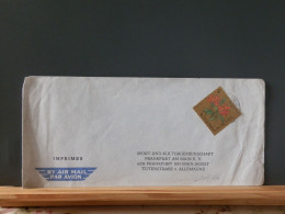 103/096  LETTRE BURUNDI TO ALLEMAGNE - Covers & Documents