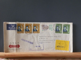 103/097  LETTRE RECOMM.  ETHIOPIA  1968 TO GERMANY - Lettres & Documents