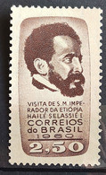 C 456 Brazil Stamp Emperor Of Ethiopia Haile Selassie 1961 1 - Other & Unclassified