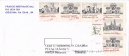 LILLIAN M. GILBRETH, ARCHITECTURE STAMPS ON COVER, 2022, USA - Lettres & Documents
