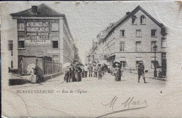 Blankenberge Het Bedin Van De Kerkstraat Gelopen 1902 - Blankenberge