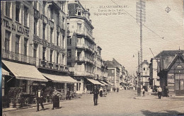 Blankenberge Entree De La Ville Gelopen 1922 - Blankenberge