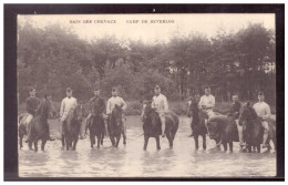 DT-Reich (021783) Propaganda Ak, Camp De Beverloo, Bain Des Chevaux, Gelaufen 31.8.1915 - Beringen