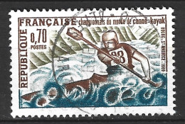 FRANCE. N°1609 Oblitéré De 1969. Canoë-kayak. - Canoë