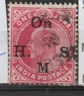 India  Overprinted  OHMS  1902  SG  057  1a Fine Used - 1902-11 Koning Edward VII