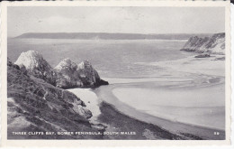 ANGLETERRE - PAYS-de-GALLES - GLAMORGAN - Three Cliffs Bay - Gower Peninsula - South Wales - 1959 - Glamorgan