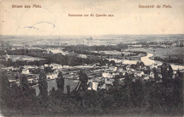Metz Panorama Von St.Quentin 1910 - Lothringen