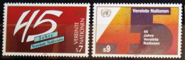 NATIONS-UNIS - VIENNE                          N° 108/109                        NEUF** - Neufs