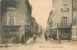 CREST RUE DU BOURG ANIMEE 26 DROME - Crest