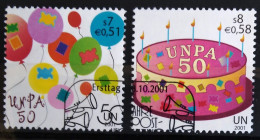 NATIONS-UNIS - VIENNE                         N° 357/358                       OBLITERE - Gebraucht