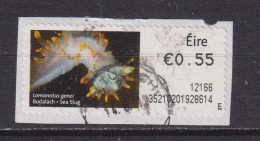 IRELAND  -  2010 Sea Slug SOAR (Stamp On A Roll)  Used On Piece As Scan - Oblitérés