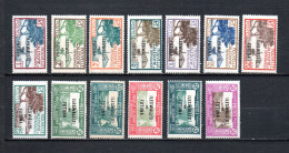 Walis Y Futuna   1930-38  .-   Y&T  Nº   43/54 - Usati