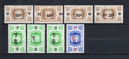 Walis Y Futuna   1945  .-   Y&T  Nº   148/155 - Oblitérés