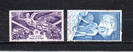 Walis Y Futuna   1942-46  .-   Y&T  Nº   3-4   Aéreos - Gebraucht