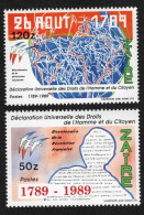 Zaïre 1990 - Déclaration Des Droits De L'Homme Et Du Citoyen - Unused Stamps