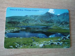 ANDORRA USED CARDS LANDSCAPES  LAKES - Andorra
