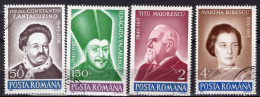 S1669 - ROMANIA ROUMANIE Yv N°3904/07 (-3908) - Oblitérés