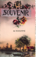 BELGIQUE - WAREMME - Souvenir De Wremme - Fleur - Carte Postale Ancienne - Borgworm
