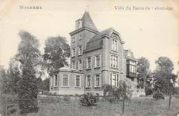 BELGIQUE - WAREMME - Villa De Lafontaine - Carte Postale Ancienne - Borgworm