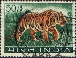 India 1963 ~ Wildlife Preservation - Fauna / Wild Animals 1v Stamp TIGER USED (Cancellation Would Differ) - Sonstige & Ohne Zuordnung