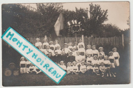 Orne : PUTANGES : Carte  Photo  :  Fête  Gymnastique  , Musique - Putanges