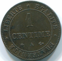 1 CENTIME 1874 A FRANCIA FRANCE Moneda CERES AUNC #FR1209.49.E - 1 Centime