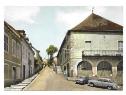 CPSM Orgelet - La Mairie Et La Rue Du Château - Voitures à Identifier - Orgelet