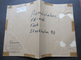 1967 Schweden Militärpost Tjänste Krigsmakten Stempel Svenska Bat Cypern / Schwedisches Militär Auf Zypern - Militärmarken