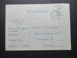 1966 Schweden Militärpost Militärbrev Stempel Svenska Bat Cypern / Schwedische Militär Auf Zypern / FN Bat 32 C - Militaires