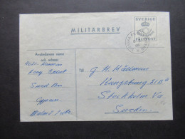 1966 Schweden Militärpost Militärbrev Stempel Svenska FN Bat Cypern / Schwedisches Militär Auf Zypern / FN Bat - Military