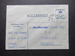 1965 Schweden Militärpost Militärbrev Stempel Svenska FN Bat Cypern / Schwedisches Militär Auf Zypern / FN Bat 2. Komp - Militaires