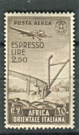 AFRICA ORIENTALE 1938 ESPRESSI AEREI  2,50 L. SASSONE N. A13 ** MNH - Africa Orientale Italiana