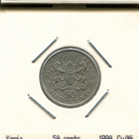 50 CENTS 1980 KENIA KENYA Münze #AS331.D - Kenya