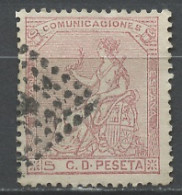 Espagne - Spain - Spanien 1873 Y&T N°131 - Michel N°126 (o) - 5c Allégorie De La République - Used Stamps