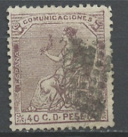 Espagne - Spain - Spanien 1873 Y&T N°135 - Michel N°130 (o) - 40c Allégorie De La République - Used Stamps