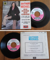 RARE French EP 45t RPM BIEM (7") JEAN-FRANCOIS MICHAEL W/ Les NEWSTARS «Du Fond Du Coeur» (1970) - Collector's Editions