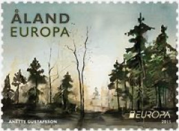 Aland Finland 2011 Europa CEPT Forests Stamp Mint - Ungebraucht