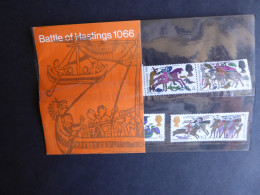 GREAT BRITAIN SG 705-12 BATTLE OF HASTINGS 900 YR PRESENTATION PACK - Ganze Bögen & Platten