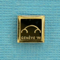 1 PIN'S //  ** VOLKSWAGEN / NEW BEETLE / GENÈVE '96 ** - Volkswagen