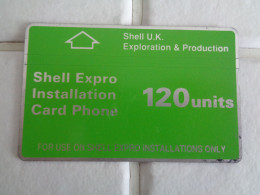 UK Phonecard - Plateformes Pétrolières