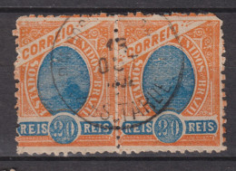 1905 Brasilien Mi:BR 155, Sn:BR 167, Yt:BR 120, Sugarloaf Mountain,Republican Dawn With Watermark - Oblitérés